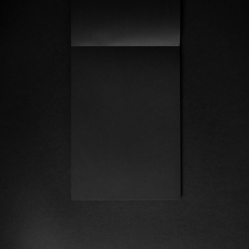 Pitch-Black A4 pad — plain