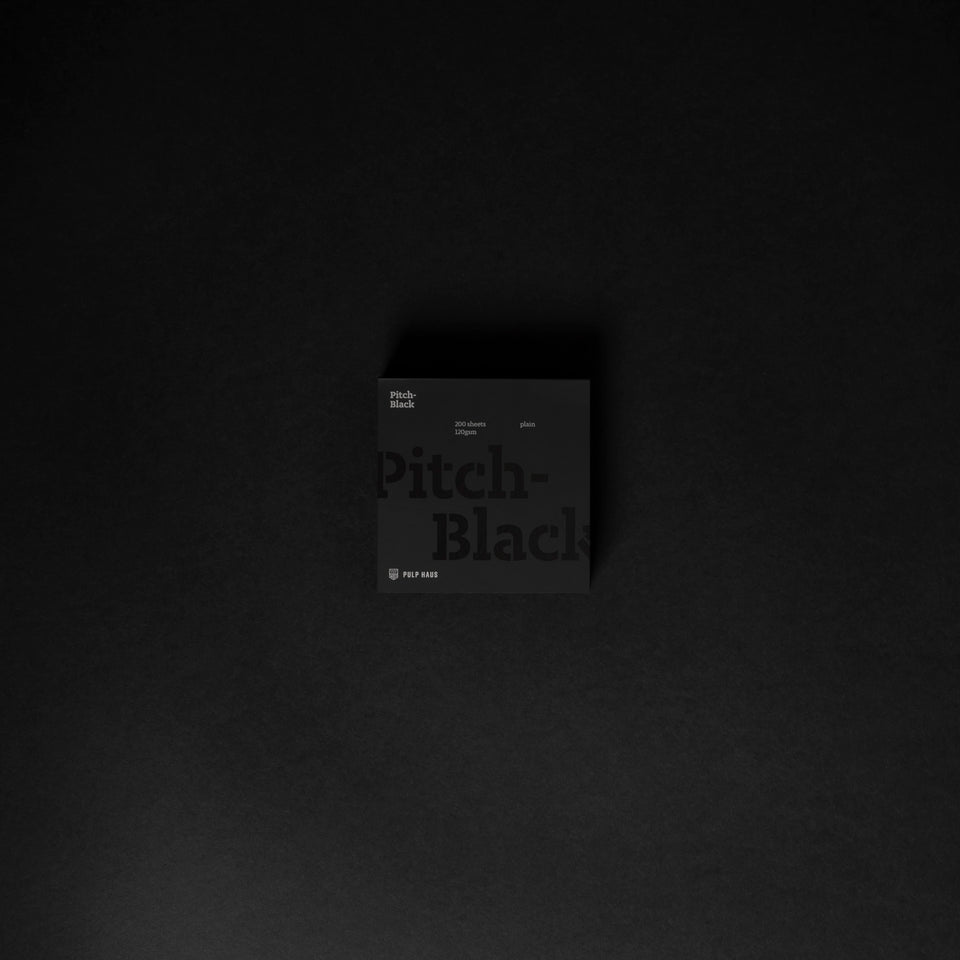 Pitch-Black memo block